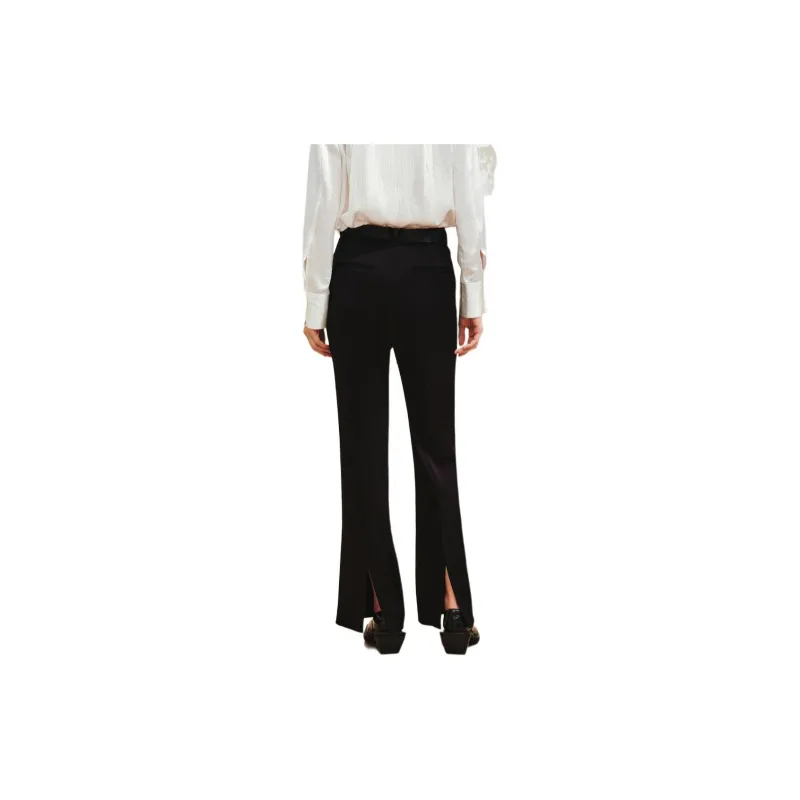 INSUN SS24 Casual Pants Women's Black-3