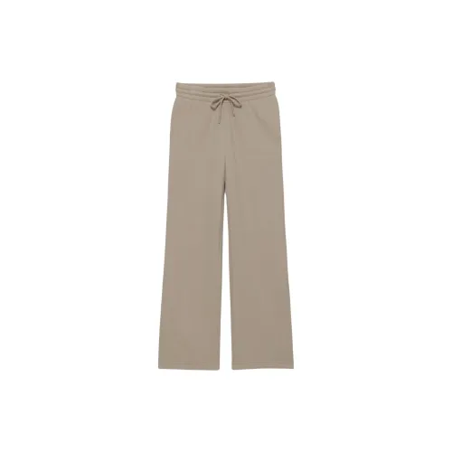 ARITZIA Knitted Sweatpants Women's Nomad Taupe/Brown