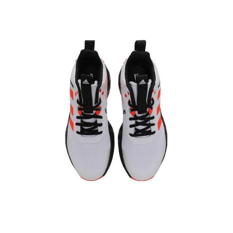 adidas Own The Game 2.0 J 'White Solar Red'-4