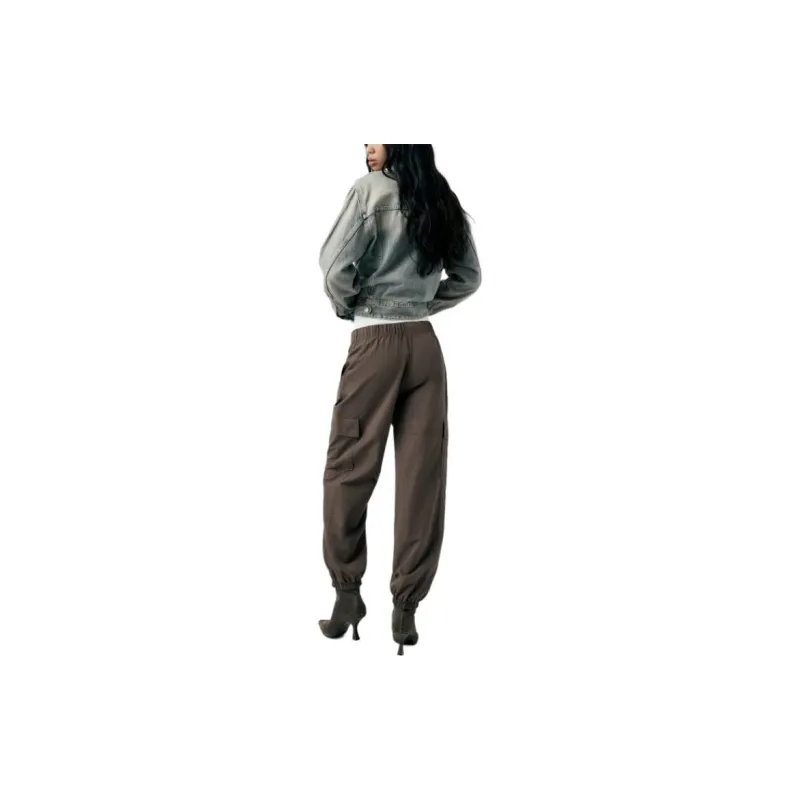 ZARA Casual Pants Women's Light Brown-3