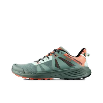 MAMMUT Saentis TR Anti-Slip Wear-Resistant Low-Top Trekking Shoes Men's Green