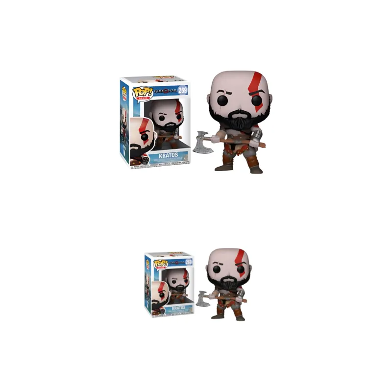 Funko POP! Collection GAMES God Of War 4 Kratos Chibi Figures-2