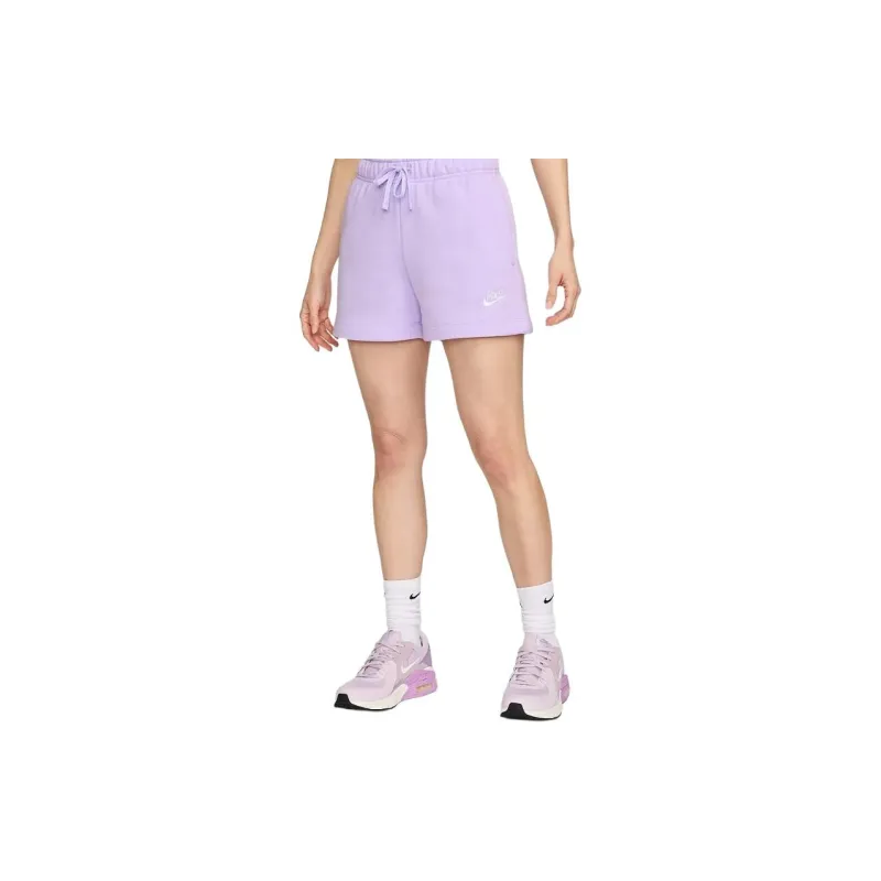 Nike Sportswear Club Casual Shorts Women's Purple Mist/White-3