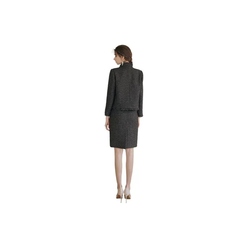 ROEYSHOUSE Business Suit Women's Black-3