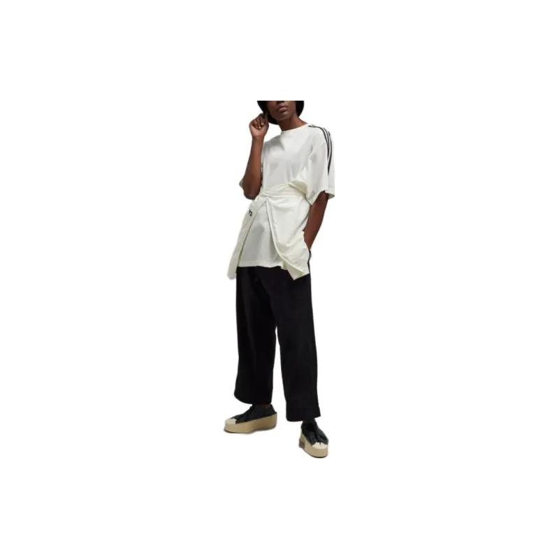 Y-3 Sail Closure Logo-print T-shirt-2