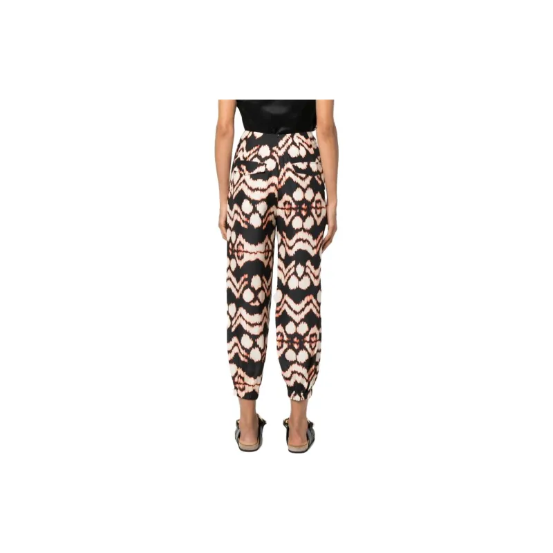 Ulla Johnson Abstract print Straight Trousers-2