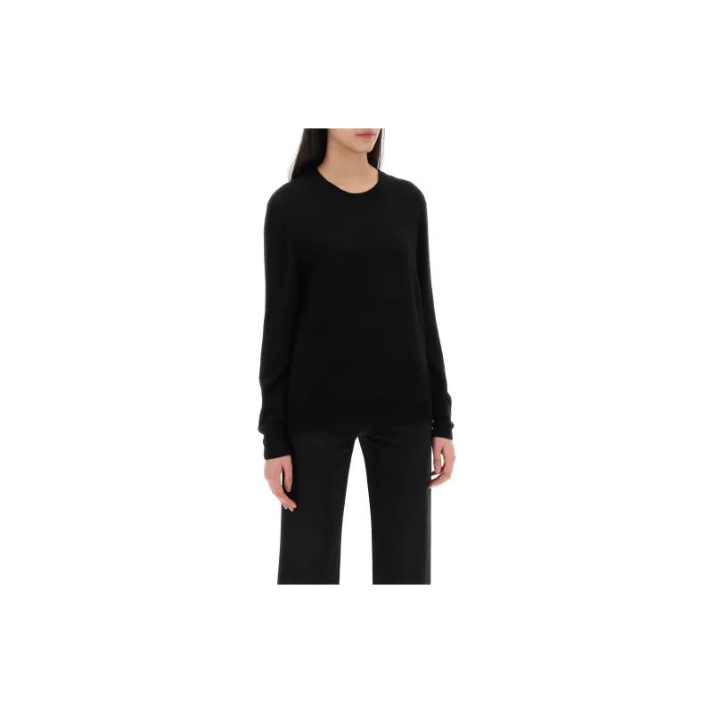 SAINT LAURENT Crewneck Long Sleeved Jumper-2
