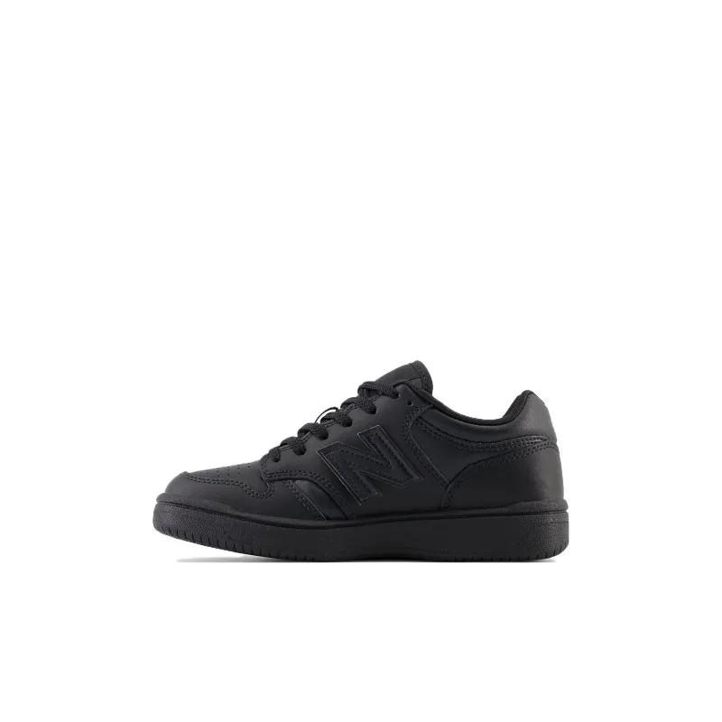 New Balance NB 480 Anti Slip Wear Resistant Low Top Kids' Skateboarding Shoes Black Kids'-0