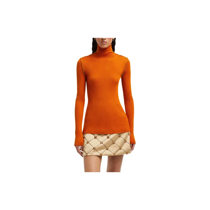 Moncler Sweater Women's Pumpkin Orange-1