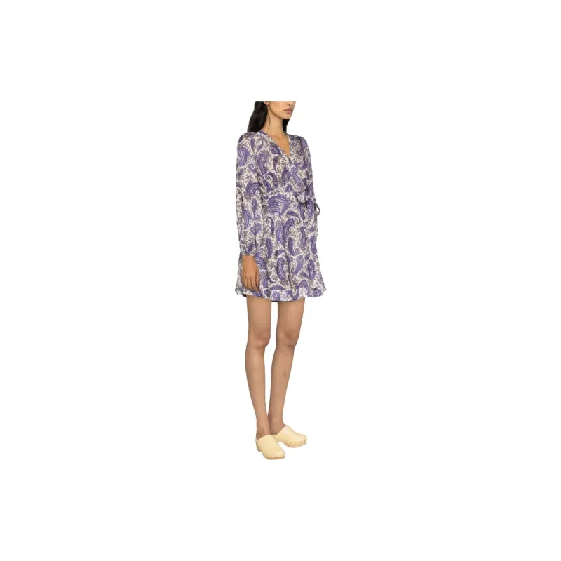 Zimmermann Devi Paisley print Wrap Dress-3