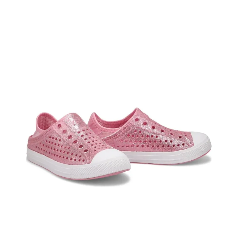 Skechers Guzman Steps Breathable Quick Dry Lightweight Children's Sandals Pink Teenagers-1