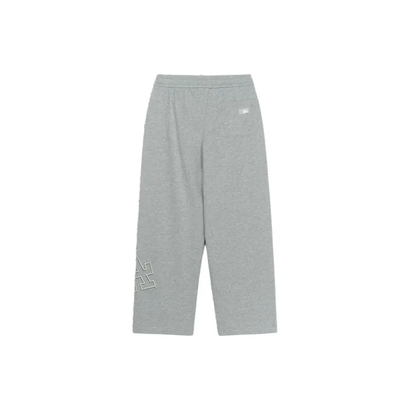 MLB Basic Mega Casual Pants Unisex Gray Mixed Color-1