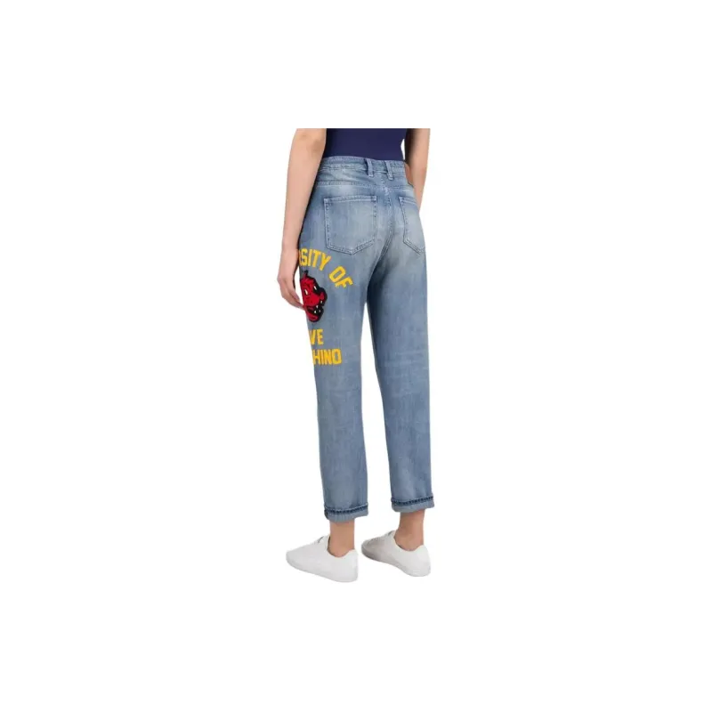 LOVE MOSCHINO Jeans Women's Blue-2