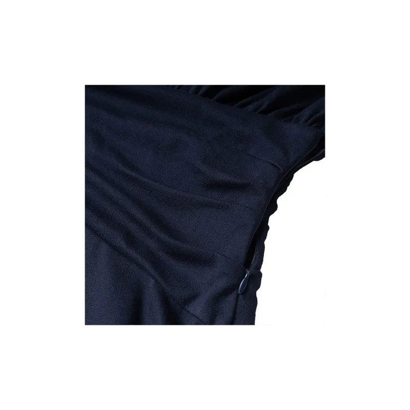 COACH Long Sleeved Dresses Women's Navy-2