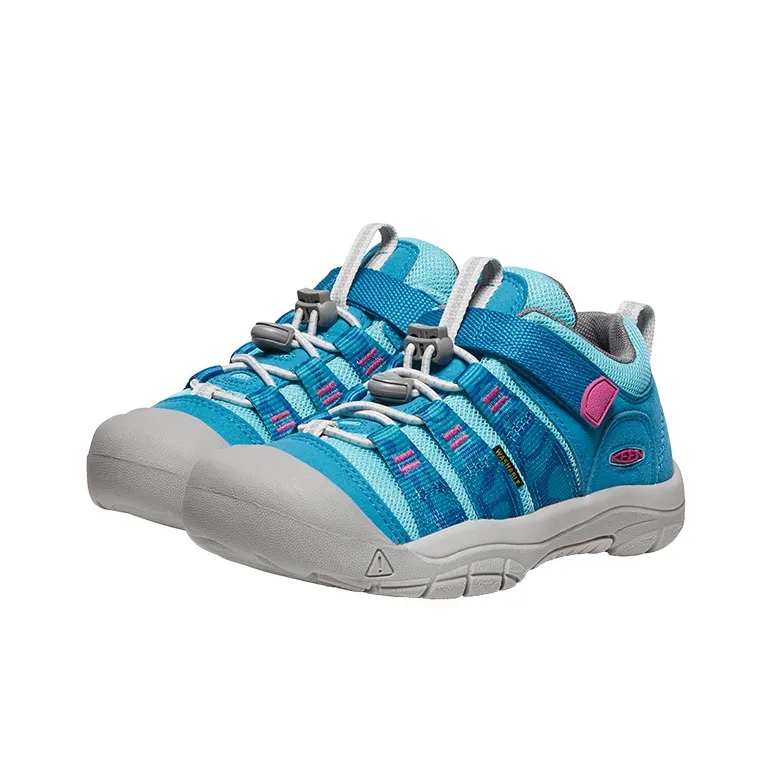KEEN Newport H2 SHO Slip Resistant Low Top Kids' Outdoor Shoes Blue Teenagers-3