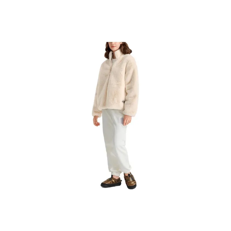 THE NORTH FACE Velvet Jackets Women's White-1
