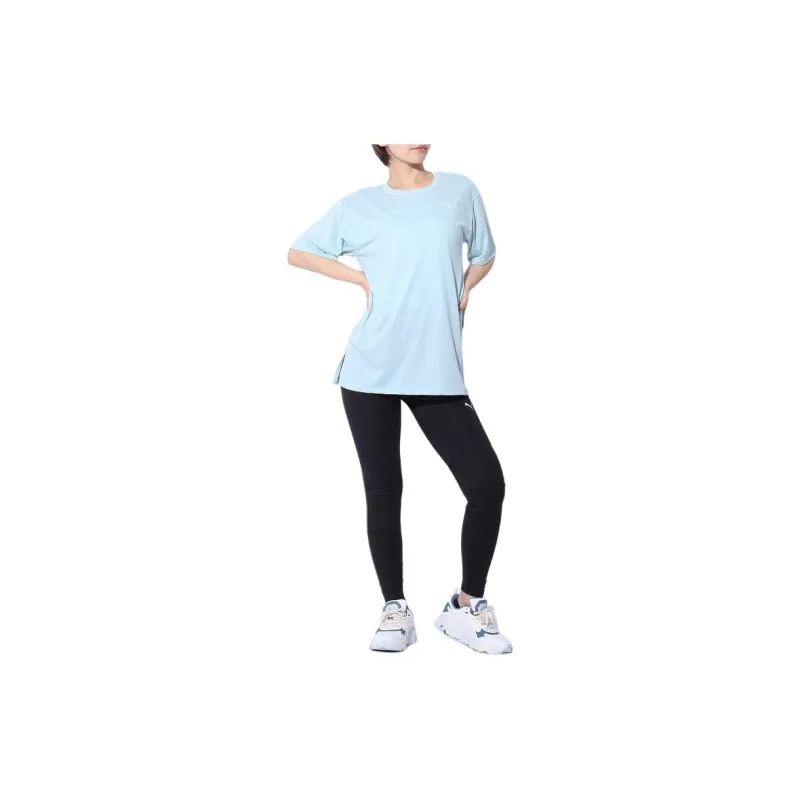 PUMA T Shirt Women's Light Blue-4