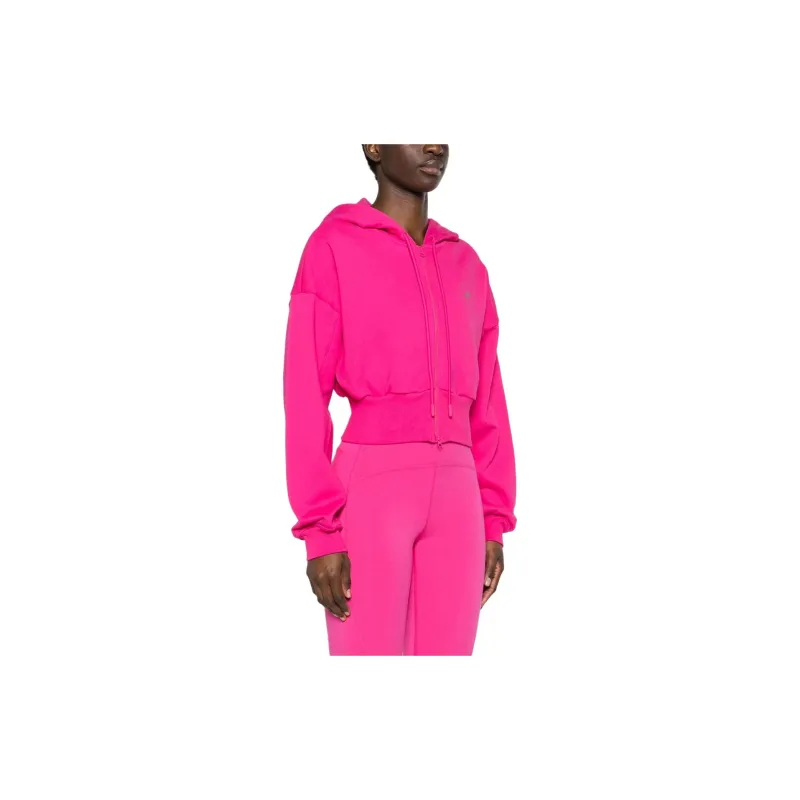 adidas By Stella McCartney Logo-print Cropped Hoodie-3