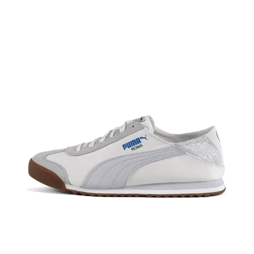 PUMA Roma Casual Shoes Unisex Low-Top White Gray