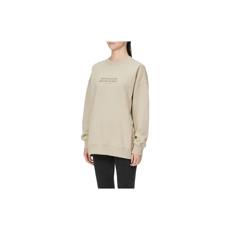 MUSIUM DIV Crew Neck Loose Fit Sweatshirt Women's-2
