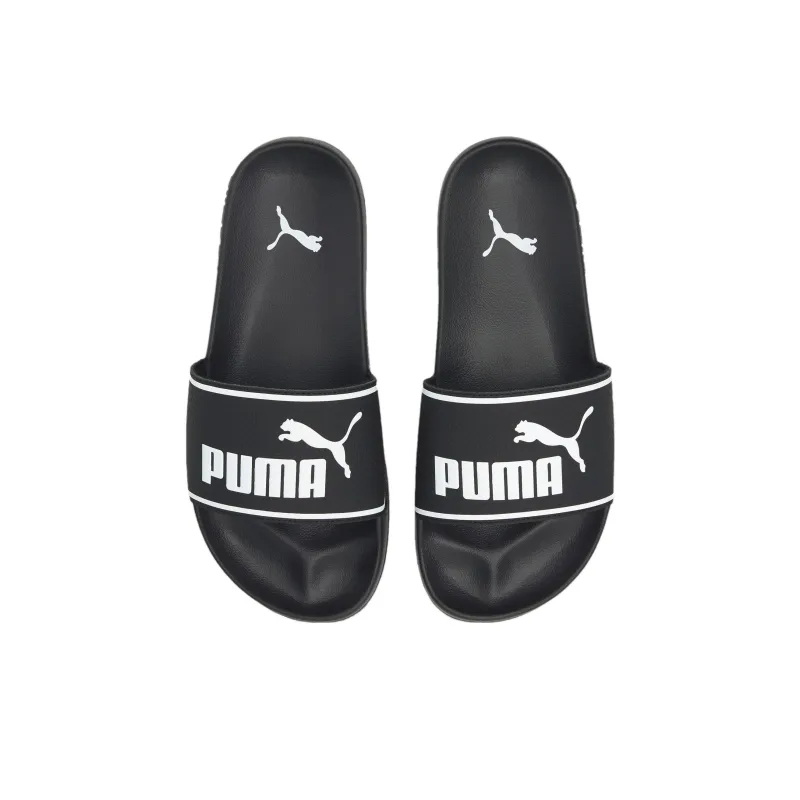 Puma Leadcat 2.0 Slide Jr 'Black White'-3