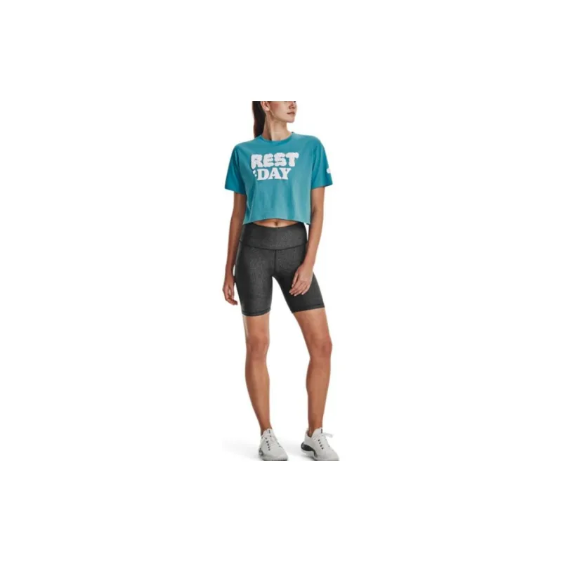 Under Armour Crop Tops Women's Blue-2