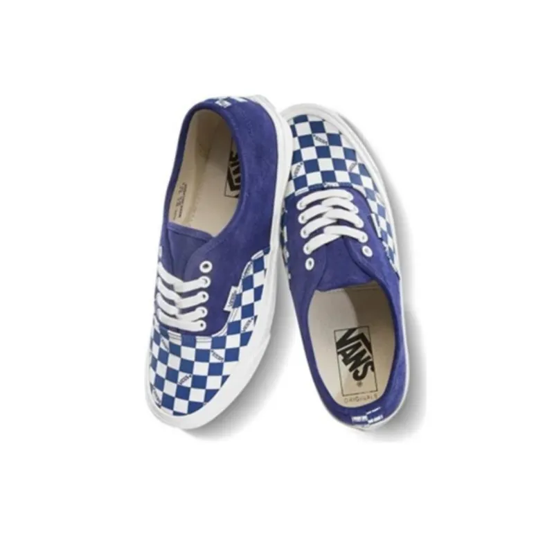 Authentic Og Vans Lx 'True Blue Checkerboard Toe'-3