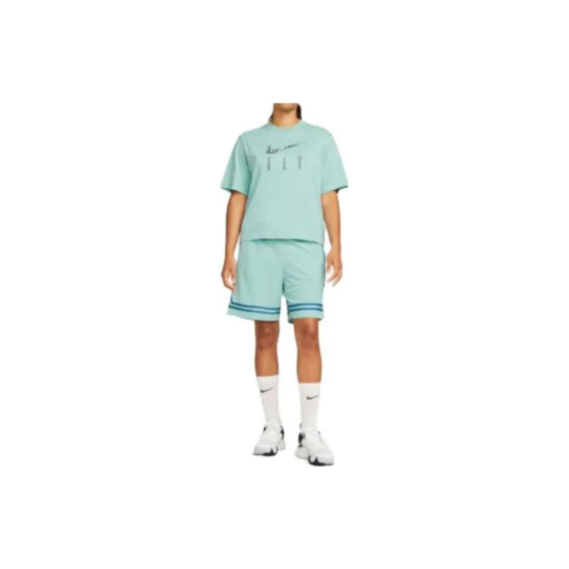 Nike Casual Shorts Women's Turquoise-4