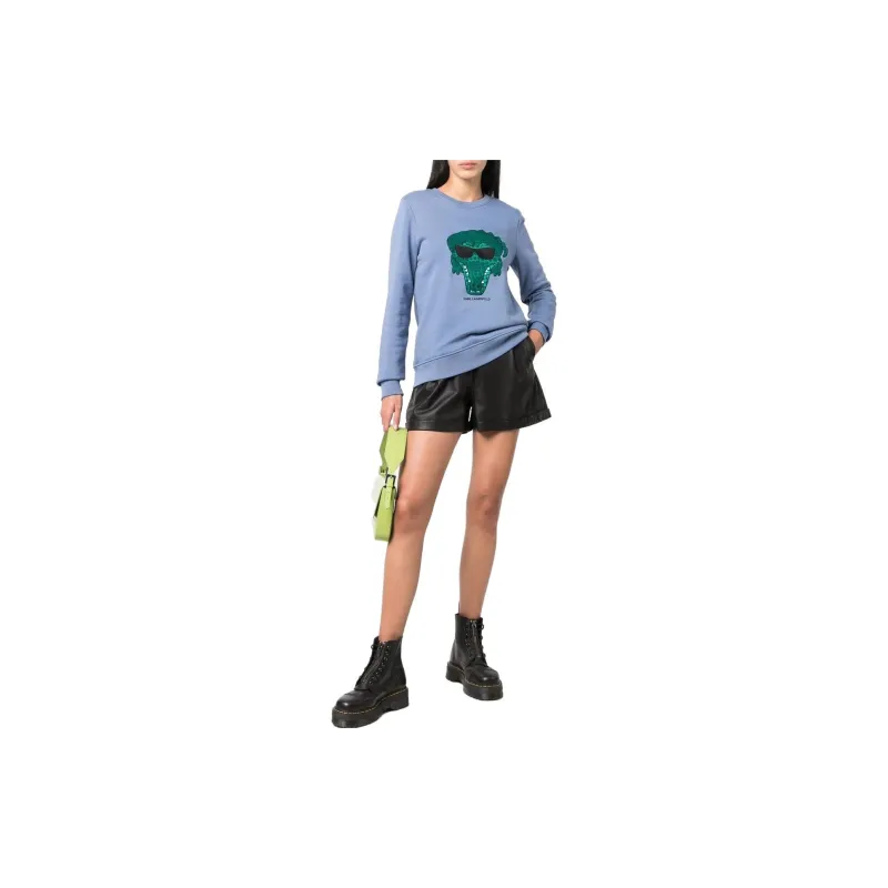 KARL LAGERFELD / Karl Lagerfeld Jeans Sweatshirts Women's Blue-1