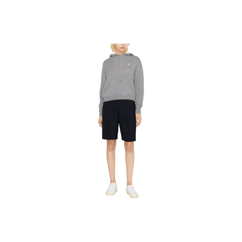 SPORTY & RICH Sweatshirts Women's Gray-1
