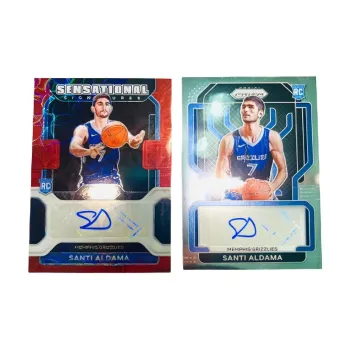 PANINI Santi Aldama Star Card Pass Sports Cards 2 Pcs