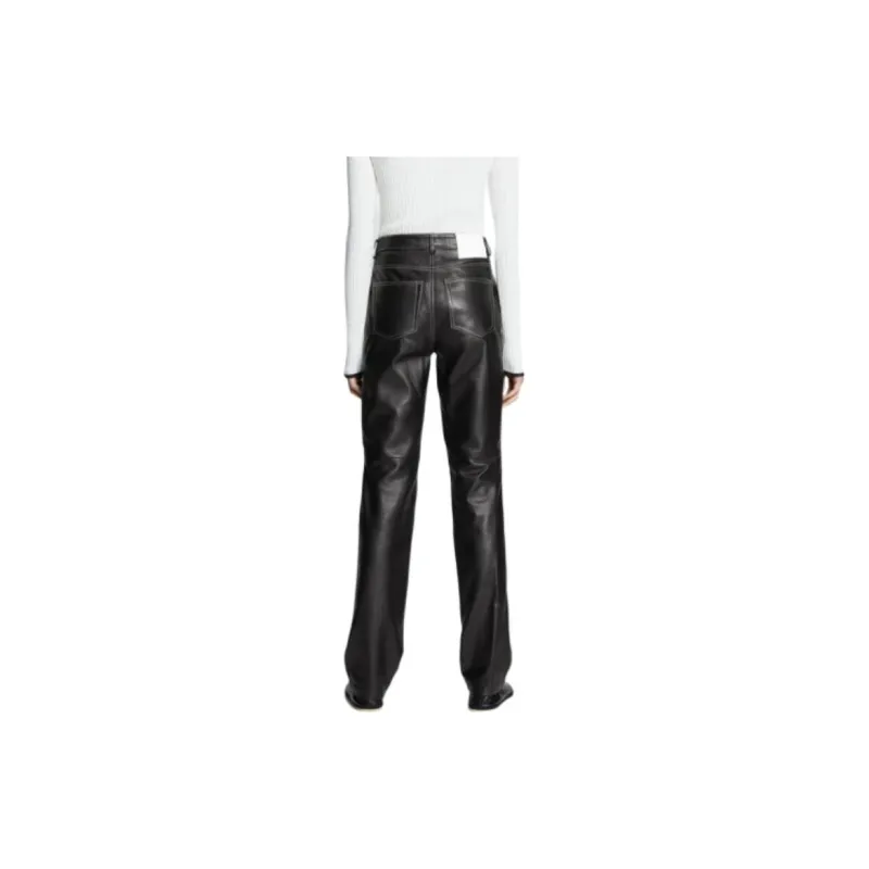 PROENZA SCHOULER Straight Leather Trousers-2