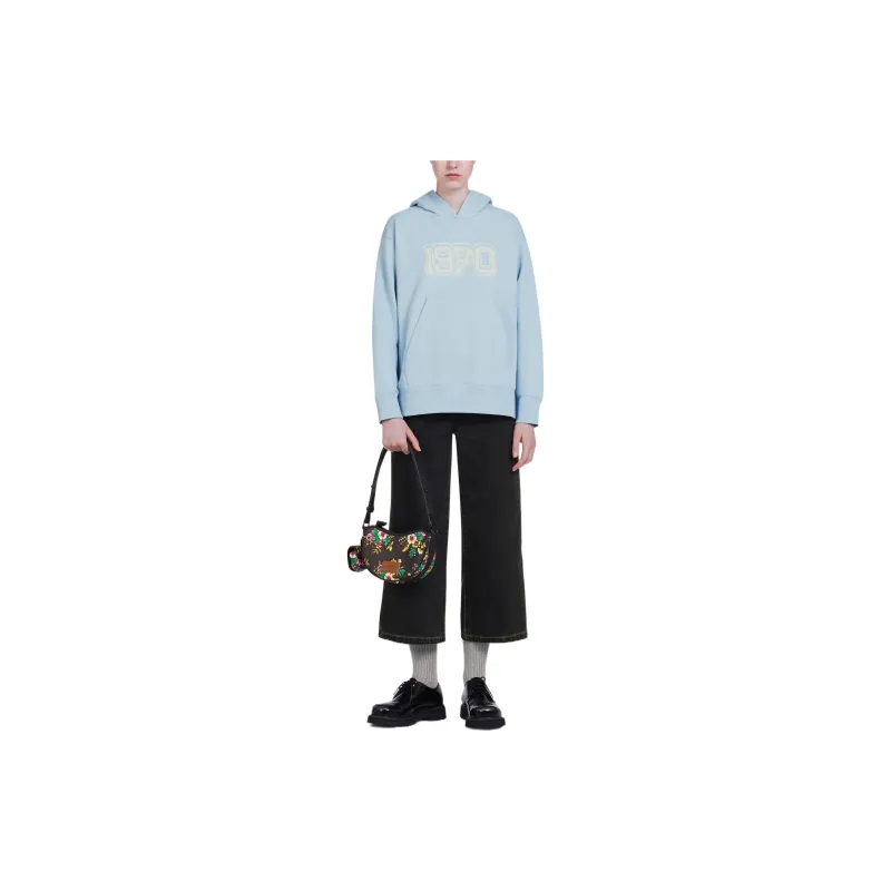 KENZO Logo Printed Oversized Hoodie-2
