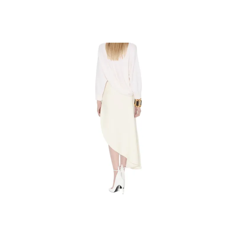 Alaia Asymmetrical Knit Jumper-4