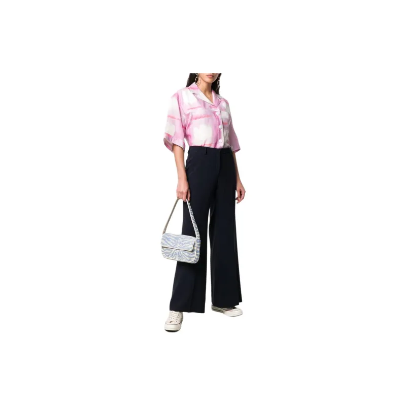 Alberto Biani High rise Wide leg Trousers-3