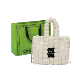 KARUISHA Plush One Shoulder Handbags Regular Women's Multicolor