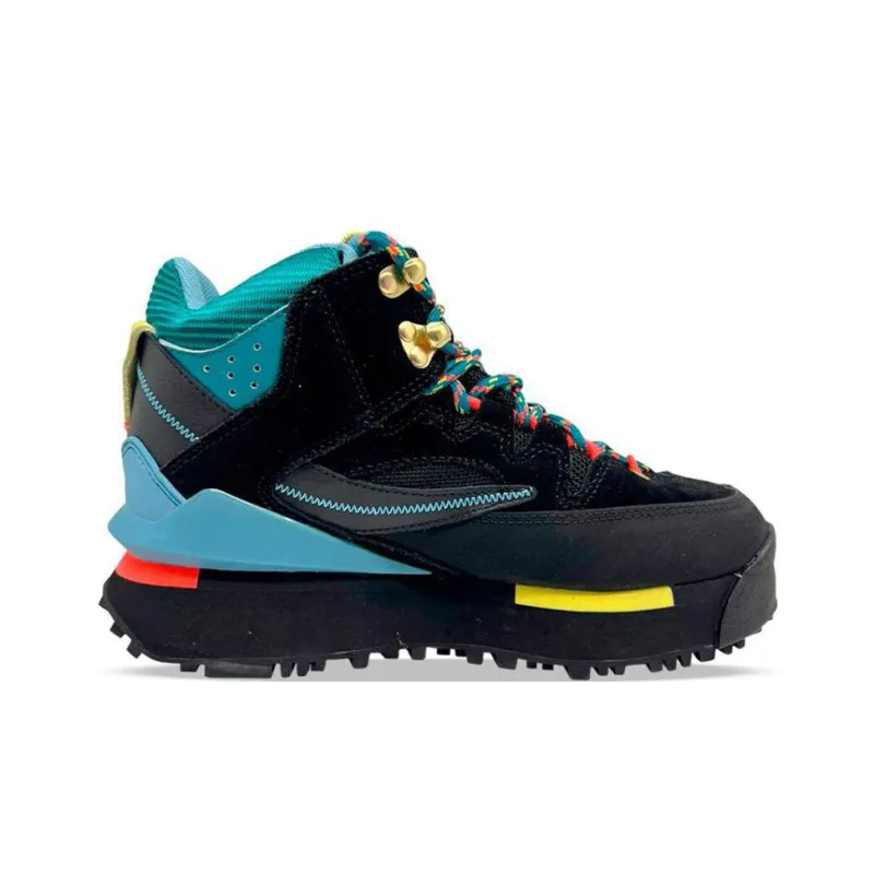 FILA Renno Cushioning, Wear Resistant Low Top Casual Shoes Women's Blue Black-1