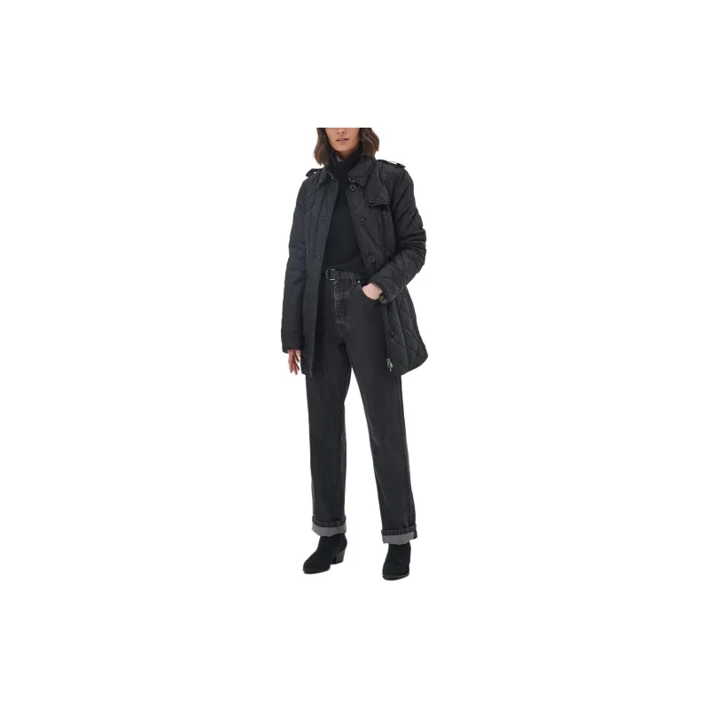BARBOUR Barbour Tummel Quilted Jacket Jackets Coats Women's Black-1