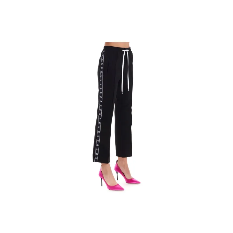 MIU MIU Knitted Sweatpants Women's Black-3