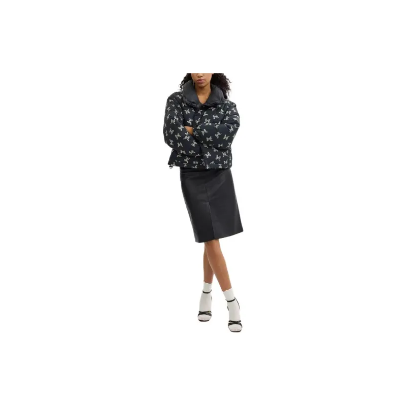 COACH Down Jacket Women's Black-2