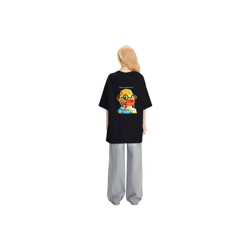 B.Duck T Shirts Unisex Black-3