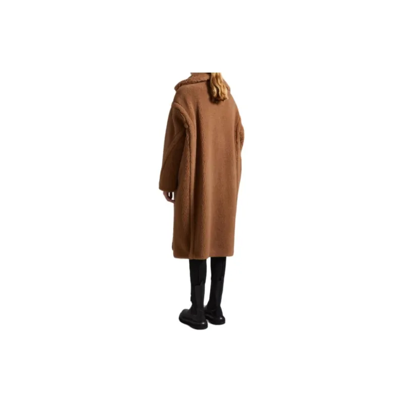 MaxMara Teddy Collection Teddy Bear Icon Coat Women's Brown-2