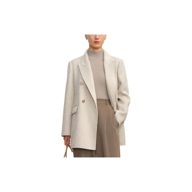 JZ Juzui Sweater Women's Light Beige-1