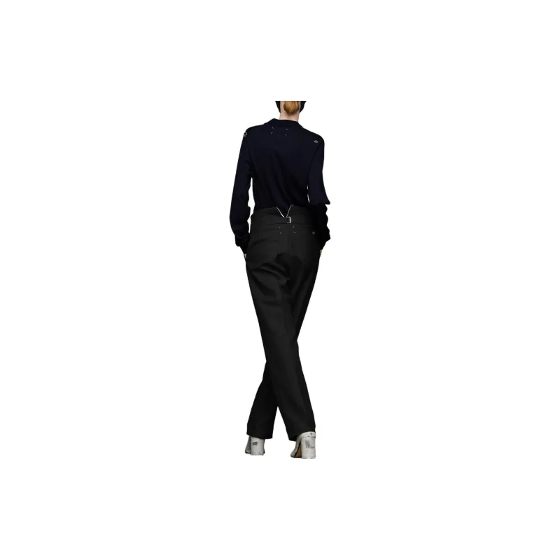 Maison Margiela Ribbed edge Wool Sweater-2