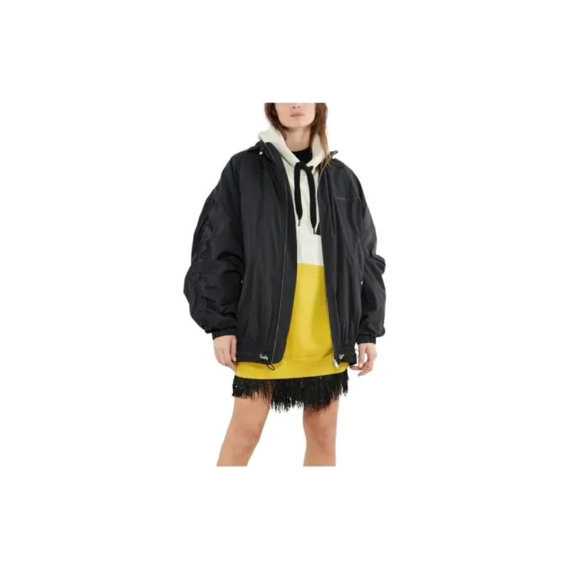 ISABEL MARANT Logo Printed Zipped Windbreaker Jacket-1