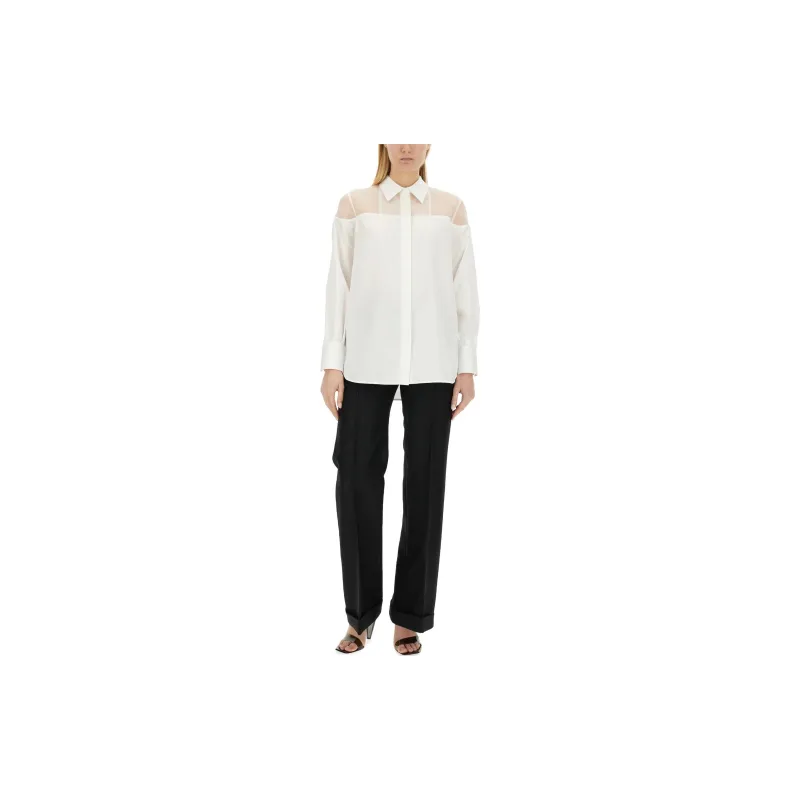 Helmut Lang Long Sleeved Tuxedo Shirt-1