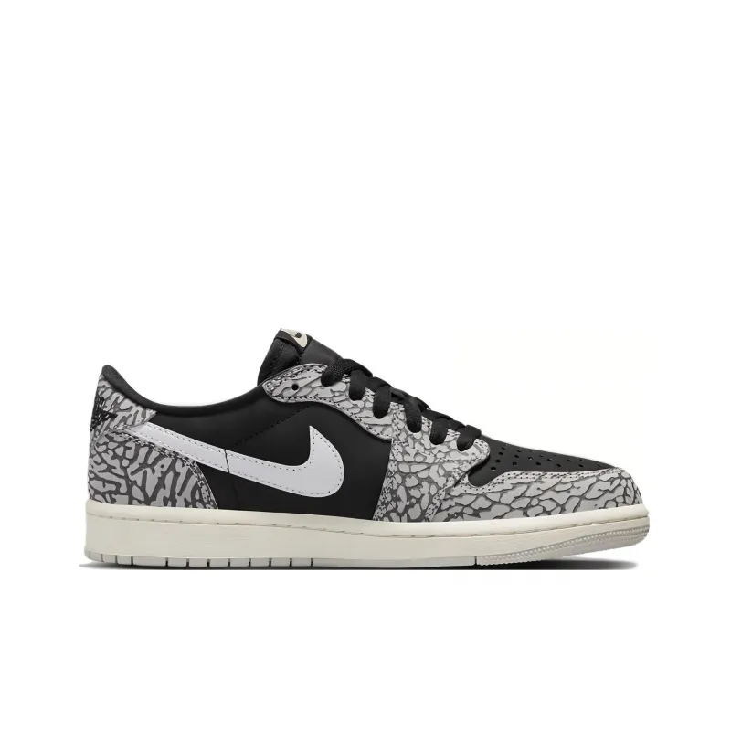 Jordan 1 Retro Low OG Black Cement GS-2