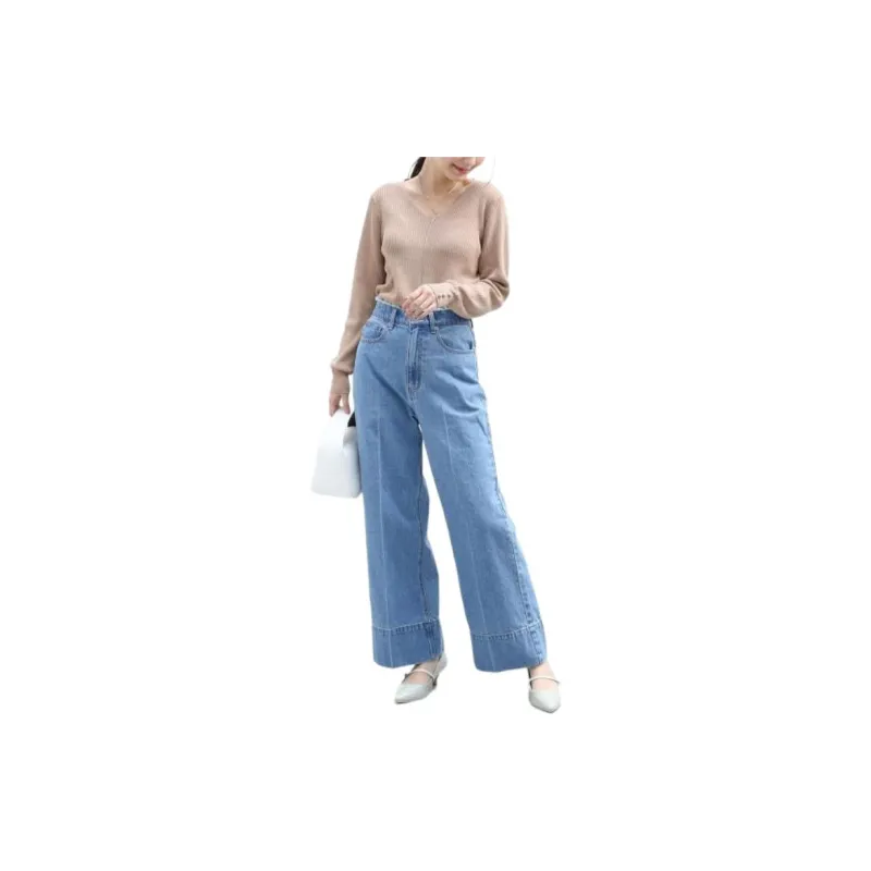 Beams Jeans Women's Light Blue-2