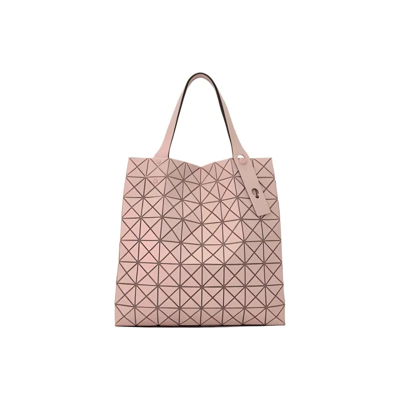 ISSEY MIYAKE Prism PVC Tote Bag Shopping Bag Handbag Women's Pink Beige-1