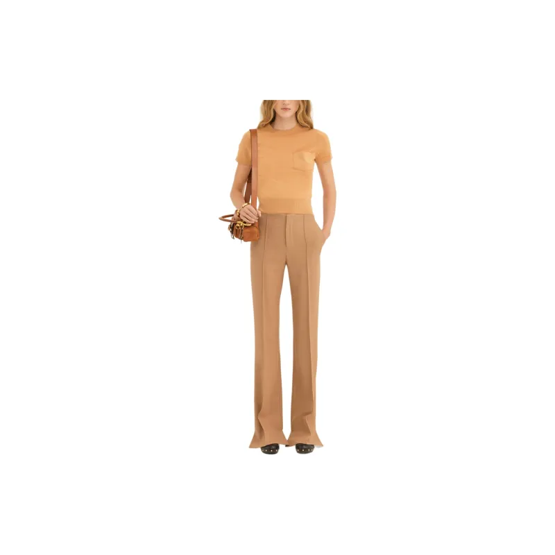 Chloé Flared Tailored Trousers-1